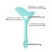 DogieLyn Reusable Silicone Eyeliner Stencil Cat Shape | Eyebrow Pencil & Eyeshadow Applicator Guide Template | Blue Lazy Makeup Tool - Buy Online on GoSupps.com