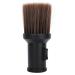 Crazy sale barber neck duster Brush hairdressing salon hair removal brush professional broken hairbrush haircut special cleaning brush for the face neck (black)