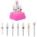 CGBE Nail Drill Bits 7pcs 3/32" Ceramic Drill Bits For Nails For Acrylic Gel Nails Professional Cuticle Remover Diamond Nail Drill Bits For Manicure Pedicure Home Use Great Gift - Corn Nail Bit 7 PCS Ceramic