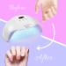 PHIAKLE Professional UV LED Nail Lamp | 3 Timers | Gel Polish Curing Light (White) - Buy Online on GoSupps.com