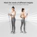 Adjustable Resistance Bands with Handles - Pink Exercise Bands for Therapy & Workouts (8-32 LB) - Ideal for Men & Women - Buy Online on GoSupps.com