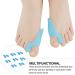 8 Pairs Hallux Separators & Plantar Stretchers for Bunions - Effective Thumb Bunion Foot Spreaders for Daily Use | International Shipping - Buy Online on GoSupps.com