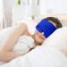 Sapphire Blue Mulberry Silk Sleep Mask for Women - Ultimate Sleeping Aid for a Full Night's Rest - Buy Online on GoSupps.com