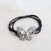 Xiwstar Crystal Rhinestone Butterfly Hair Scrunchies - 2 Pack | Elegant Women Girls Hair Accessories - Buy Online on GoSupps.com