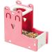 xihan123 Hamster Bowl Plastic Rabbit Food Bowls Durable Resuable Rabbit Hay Feeder For Allow To Keep The Cage Area Clean Help Reduce Hay Waste set-pink - Buy Online on GoSupps.com