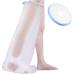 Apasiri Cast Cover Full Leg for Shower Reusable Waterproof Cast Protector for Adult Leg Knee Ankle Foot 100% Watertight Seal Cast Bag Keep Your Cast Dry In The Shower