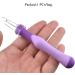 HAHIYO 5.3 Purple Rubber Seam Ripper - Ergonomic Grip Stitch Remover Tool for Crafting and Quilting - Buy Online on GoSupps.com
