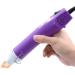 300W Heat Gun with Stand for DIY Projects | Electric Heating Nozzle for Embossing, Drying Paint & Epoxy Resin | Multi-Purpose Hot Air Gun by mofa (Purple White) - Buy Online on GoSupps.com