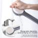 Hydrotherapy Loofah Body Scrubber for Men and Women - Long Handle Bath Sponge for Exfoliating Wet or Dry Skin - Buy Online on GoSupps.com