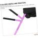 Baluue 3pcs Stainless Steel Eyebrow Ruler Eyebrow Positioning Ruler Eyebrow Stencil Kit 13.8x7cmx3pcs Purplex3pcs - Buy Online on GoSupps.com