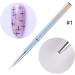 minkissy Rhinestone Tool Acrylic Nail Tools Manicure Tools Nail Art Liner Nail Nail Art Brush Nail Art Pen Manicure Liner Nail Brush Rhinestones Size 1 Picture 1 - Buy Online on GoSupps.com