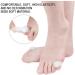 Cikiki White Silicone Toe Separators | Bone Ectropion & Valgus Care | Comfortable Foot Tools for Hallux Alignment - Buy Online on GoSupps.com