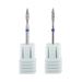 BNG Cuticle Drill Bit Flame Nail Efile Bits Professional Electric 3/32" Diamond Carbide Cuticle Cleaning Bits Nail Art Replacement Burr Manicure File Tool 1PCS Fine Grit 2PCS Medium Grit 2PCS (Style-M)