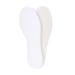 Summer Barefoot Insoles Fluffy Terry Cloth Latex & Charcoal Odour Absorbing Shoe Inserts Comfort Inserts for Men & Women Hand-Washable Lemon-Scented Foot Odour Insoles (L6 Women)