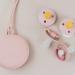 J.B rn Silicone Dummy Case | Dummy Holder Stores 3 Dummies | Easy to Clean Pacifier Holder | Easy to Attach Long Strap | Pacifier Case for Travels | Soother Holder for Newborn Stroller (Blush) - Buy Online on GoSupps.com