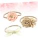 minkissy Hair Ties Kids Hair Ties for Kids Baby Hair Tie Lace Headbands Hair Accessories for Kids Hair Ties for Babies Infant Hair Ties Child European and American Flower Head - Buy Online on GoSupps.com