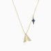 DNCG Quartz Healing Crystal Necklace Fashion Paper Airplane Pendant Necklaces Star Necklace Chain Jewelry Clavicle Necklace for Women and Girls Silver Necklace Crystal Point Pendant Necklace