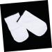 minkissy 4 Pairs Hand Treatment Mitts Hand Wax Treatment Cold Gloves Mittens Wax Gloves Bath Gloves Soft Cotton Gloves for Sleeping Skin Care Gloves Moisturizing Gel White - Buy Online on GoSupps.com