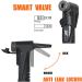 BV Mini Bike Pump - Portable 120 PSI High Pressure Air Ball Inflator with Needles - Fits Presta & Schrader Valves - Buy Online on GoSupps.com