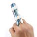 Buy Aluminum Finger Splints - 3 Sizes Hand Support Brackets for Orthopedic Recovery - L Blue White - Buy Online on GoSupps.com