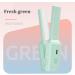 Small Curling Iron USB Plug-in Hair Straightener Curler | Multifunctional Straight and Curly Hair Wand for Girls and Teens Pochy Green - Buy Online on GoSupps.com
