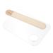 FOMIYES 1 Set Liquid Foundation Palette Portable Makeup Spatula Korean Foundation Spatula Cosmetic Spatula Tool Makeup Spatula Stainless Steel Spatula for Makeup Cosmetic Mixing Spatula