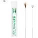 Worparsen Ear Scoop Ear Scoop Goose Feather Stick Reusable Solid Practical -Slip 1 Set G - Buy Online on GoSupps.com