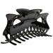 Fenteer Large Black Hair Clip Clamp - 5 cm | Durable & Stylish Hair Accessories for All Hair Types - Shop Internationally - Buy Online on GoSupps.com