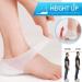 Kardon Concealed Footbed Enhancers - 2 Inch Soft Silicone Height Increase Insoles for Women & Men - Buy Online on GoSupps.com