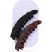 4.75 "Large banana clip for female girls cute clip for fine to thick hair Big hair claw clip Girl claw clip Big claw clip for hair (2 turtle and black) - Buy Online on GoSupps.com
