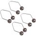 Facial Dimple Maker 2 Pair Dimple Trainer Balls for Face Cheeks Create a Beautiful Smile Develop Dimples (Black) - Buy Online on GoSupps.com
