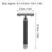 Men's Washable Manual Razor & Portable Beard Trimmer - Face & Body Shaver | International Shipping - Buy Online on GoSupps.com