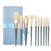 MADALIAN Makeup Brush Set Soft Hair Loose Brush Son Full Set of Makeup Tools Loose Brush As shown D