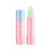 Color-changing moisturizing lip balm natural peach/grape/aloe vera/carrot extract lip care lipstick for women 1 piece of aloe vera