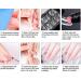 MISSCHEERING Poly Nails Gel Nails Builder Acryl Gel 15ml for Enhancement Glitter Nail Extension Gel Diamond Style Nail Gel Mix UV LED Gel Nail Polish Easy Trendy Beginner DIY Nail Art for Lady (GL07) - Buy Online on GoSupps.com