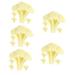 Alipis 20 Pcs Cauliflower Model Simulated Cauliflowers Model Fruit Toys Fake Vegetable Props Simulation Fake Cauliflowers Models Food Decor Faux Cauliflowers Green Plants Pvc Food Play White 4x5pcs 6X5.5CMx5pcs