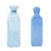 MAIES heat bottles/classic hot water bottle heat bottle PVC water bag with knitting cover Suitable for Christmas/birthday present reusable portable hot water bottle heat