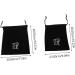 Baluue 10 Pcs Storage Bag Styling Tool Organizer Hairdryer Bonnet Hotel Hair Dryer Bag Flocking Cloth Black 26x23cmx5pcs Blackx5pcs - Buy Online on GoSupps.com