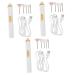 POPETPOP Manicure Kit 3pcs Nail Polisher Portable Nail Manicure Electric Nail Drill File Nail Art Polisher Nail Art Machine Nail Art Grinding Head Nail Grinders abs Electric Drill Pen 15.2X2X2CMx3pcs Whitex3pcs