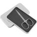 LIVINGO Premium Stainless Steel Manicure Nail Scissors | Multi-purpose Cuticle Grooming Kit for Eyebrow, Eyelash, Dry Skin | Curved Blade 3.5 inch Silver - Buy Online on GoSupps.com
