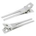 50pcs Wobe 1.8 Double Prong Curl Clips - Metal Alligator Hairpins for Styling - Hair Salon Barber Supplies (Silver) - Buy Online on GoSupps.com