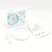 Tiny Ideas Baby Handprint/Footprint Ornament Kit - Holiday Gift/Nursery D cor - Creative Baby Gift & Registry Addition - Stocking Stuffer/Christmas Idea - White Ornament - Buy Online on GoSupps.com