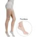 Nezih Winter Socks - Soft Compression Stockings for Varicose Veins | Thigh High 34-46 mmHg | Footless & Over the Knee | 5XL Brown | Men & Women - Buy Online on GoSupps.com