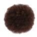 Synthetic Puff Afro Curly Hair Extension For Women High Bun Hair With Clip Updo For Short Hair Wedding Hairstyles Hair 1BT33