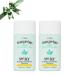 ETUDE Sunprise Mild Airy Finish Sun Milk Duo Set (55ml*2) SPF50+ / PA++++ | Sebum-free Non-Sticky Long Lasting Protection 100% Mineral Based Korean Sunscreen Korean Skin Care Pefect for Gift Sunscreen (Pack of 2)