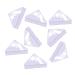 2040 Pcs Clear Photo Corners Self Adhesive 20 Sheets Picture Corners for Scrapbooking Supplies Stickers Metal Photo Book Corners 20sheets 2040stickers(clear)