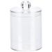 Alvinlite Transparent Cotton Swab Holder - Acrylic Round Organizer for Cotton Pads & Buds | Stylish Storage Solution - Buy Online on GoSupps.com