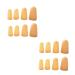 FRCOLOR 75 Pcs Counting Finger Gloves Finger Caps Rubber Finger Protector Fingertip Cots Rubber Finger Cover Caps Fingertip Protective Covers Anti-Skid Counting Finger Protector