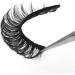 Eyelashes Russian Strip Lashes Natural Fluffy Wispy D Curly Effect Hybrid Strip Lashes Look Like Extensions 10 Pairs (D-01) - Buy Online on GoSupps.com