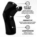 POWERLIX Knee Compression Sleeve (Pair) - Ultimate Knee Brace for Pain Relief and Support in Running, Basketball, Volleyball, Weightlifting, Gym - Men & Women - Buy Online on GoSupps.com